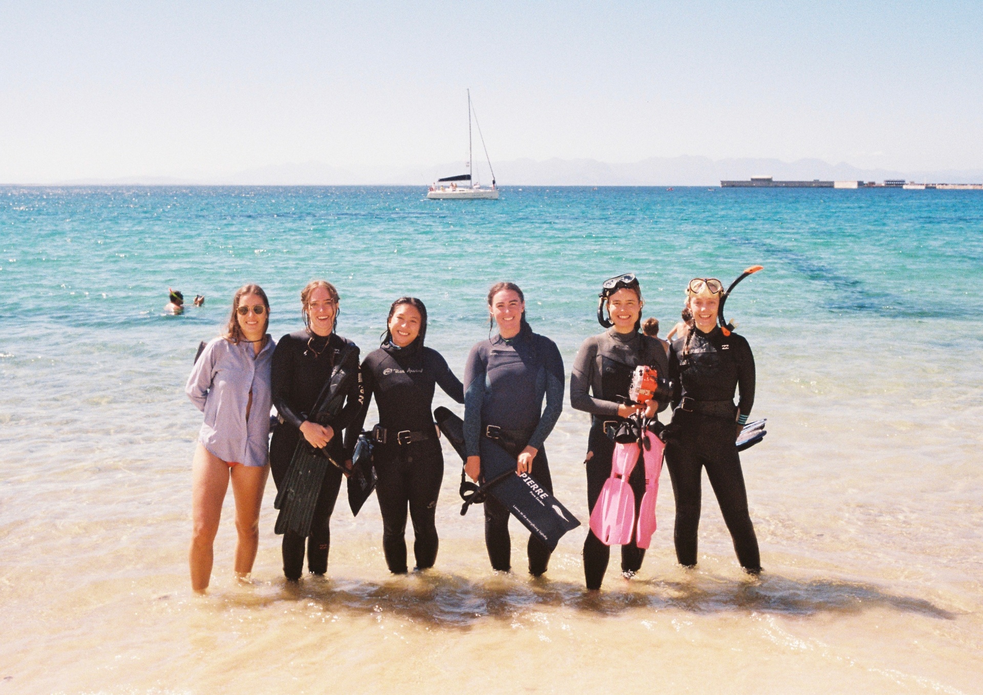 Swim for Trash community after a Cape Town cleanup